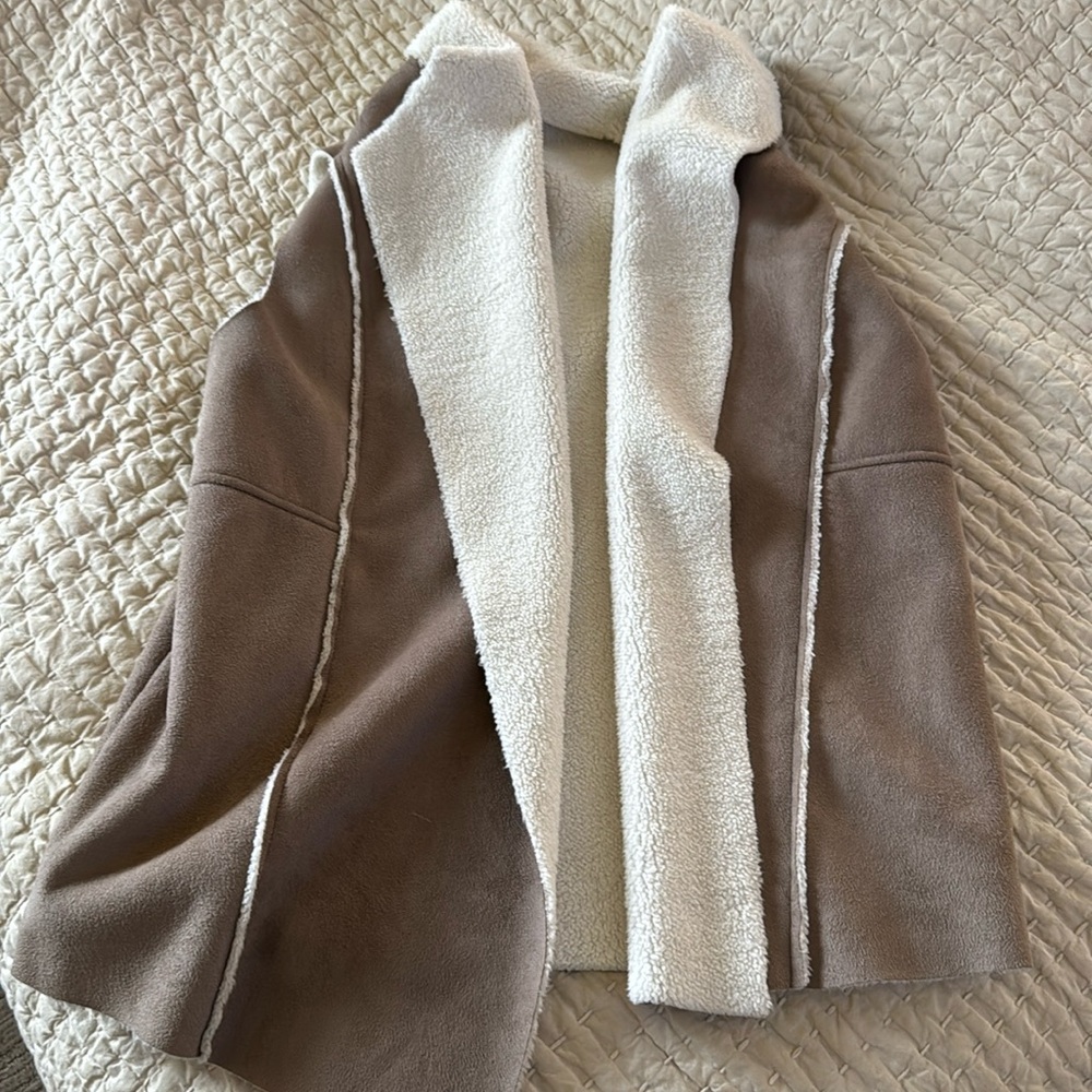 Faux fur vest